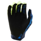 Guantes Troy Lee Desing Air Drip Glo Yellow / Dark Navi juvenil