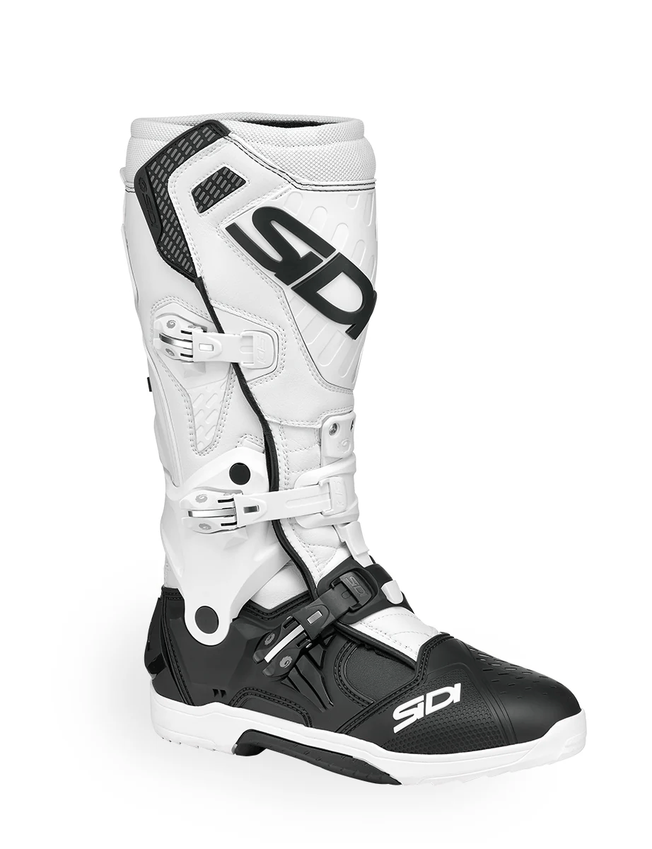 BOTA SIDI CROSSAIR BLACK WHITE - procircuitcl