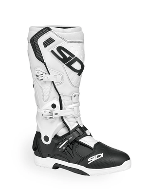 BOTA SIDI CROSSAIR BLACK WHITE - procircuitcl