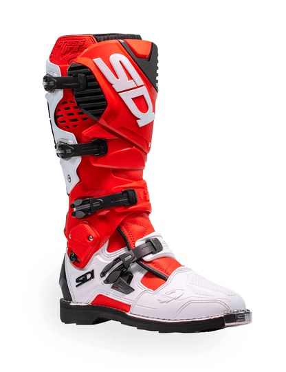 BOTA SIDI CROSSFIRE 3 RED WHITE - procircuitcl