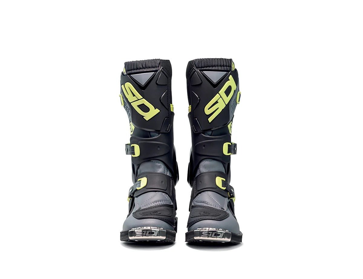 BOTA SIDI FLAME BLACK LIME GRAY - procircuitcl