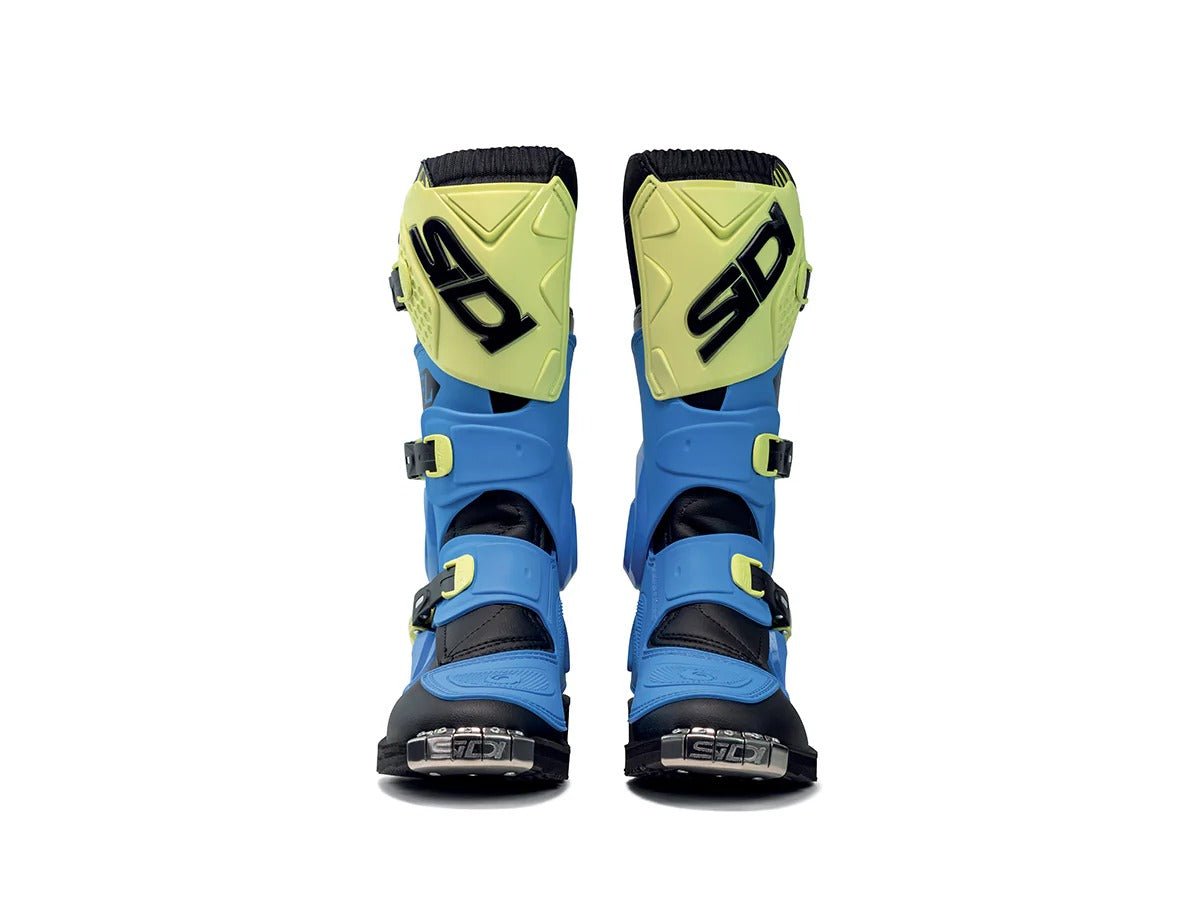 BOTA SIDI FLAME LIGHT BLU LIME NERO - procircuitcl