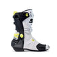 BOTA SIDI REX WHITE BLACK YELLOW - procircuitcl