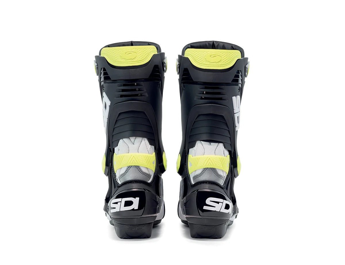BOTA SIDI REX WHITE BLACK YELLOW - procircuitcl
