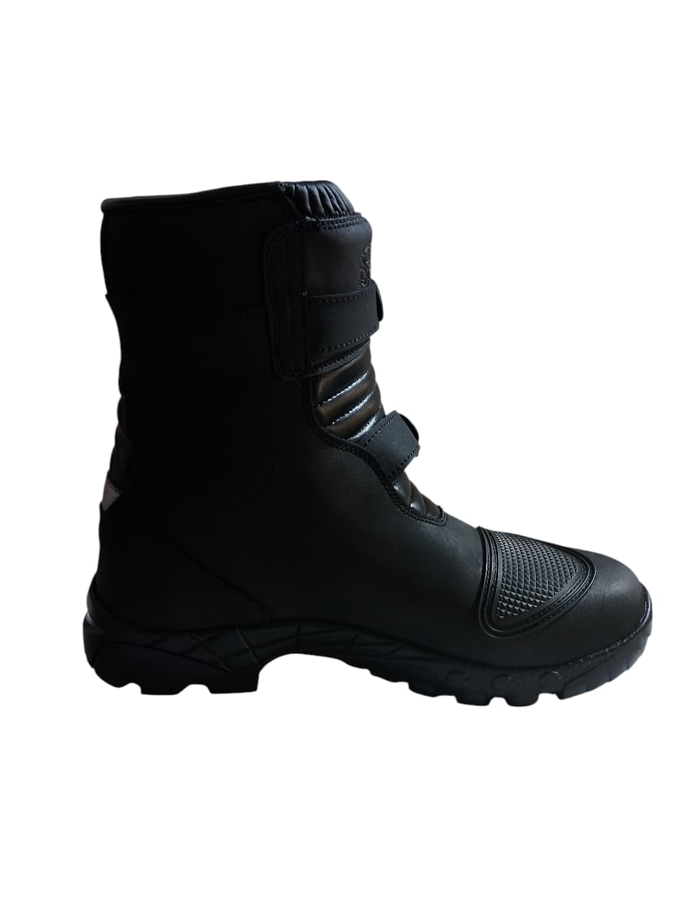 Botas Moto Adventure INTRO 201 Black Cuero 100% Urbano Ruta Touring - procircuitcl