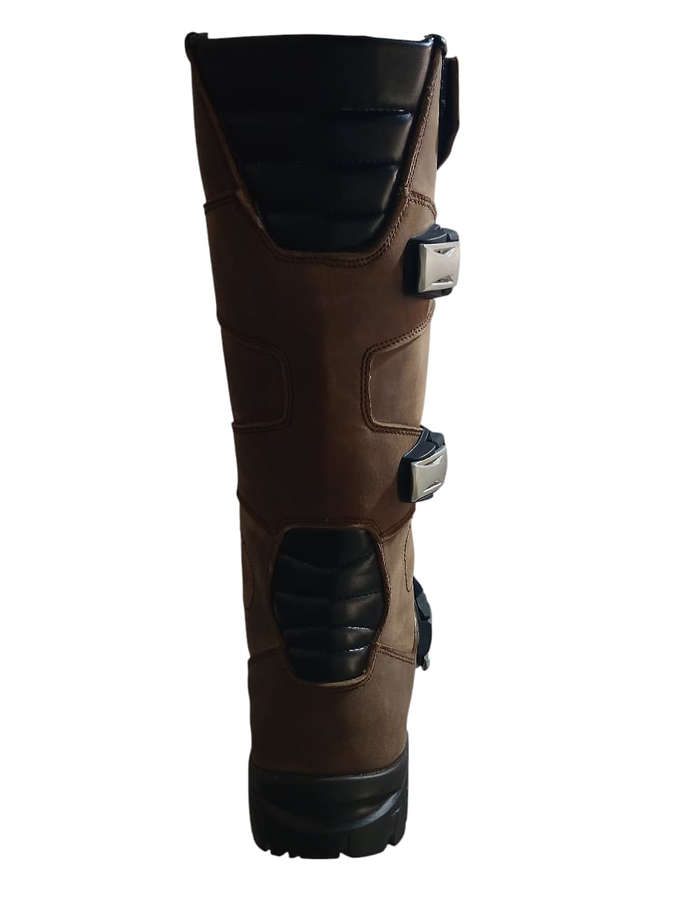 Botas Moto Adventure INTRO 205 Brown Caña Alta Cuero Touring Enduro - procircuitcl