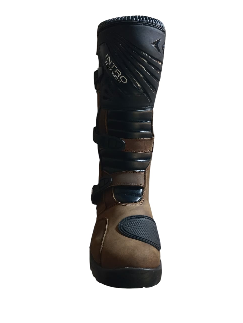 Botas Moto Adventure INTRO 205 Brown Caña Alta Cuero Touring Enduro - procircuitcl