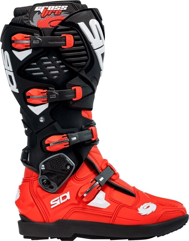 BOTAS SIDI CROSSFIRE 3 SRS RED RED BLACK - procircuit