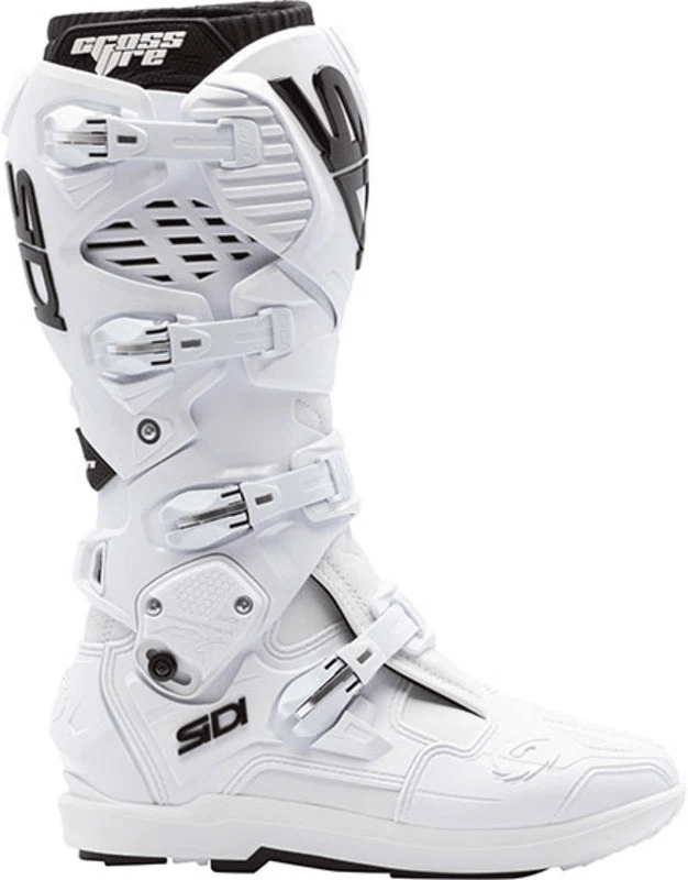 BOTAS SIDI CROSSFIRE 3 SRS WHITE BLACK - procircuit