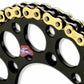 Cadena Renthal R1 Works Oro Paso 420 de 130 Eslabones para Motocross (SKU C246) - procircuit