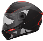 CASCO AXXIS DRAKEN S FRANTIC B5 RED MATTE - procircuitcl