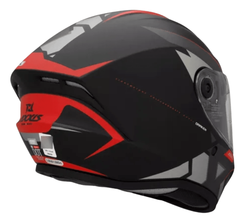 CASCO AXXIS DRAKEN S FRANTIC B5 RED MATTE - procircuitcl