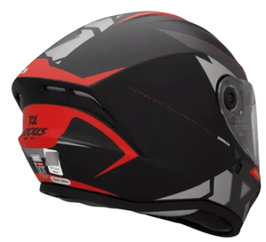 CASCO AXXIS DRAKEN S FRANTIC B5 RED MATTE - procircuitcl