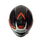 CASCO AXXIS FF112D DRAKEN S SUNRAY B5 ROJO FLUOR BRILLO - procircuitcl