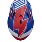 CASCO JUST 1 ORIGINE HERO THUNDER BLUE WHITE RED MATT - procircuit