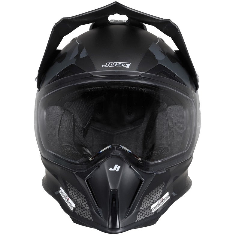 Just1 Casco Moto J14-F ELITE CAMO TITANIO-ProCircuit