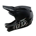 Casco Troy Lee Designs de bicicleta D4 carbon stealth negro - procircuit