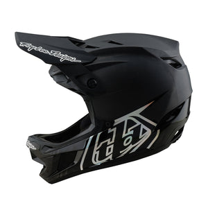 Casco Troy Lee Designs de bicicleta D4 carbon stealth negro - procircuit