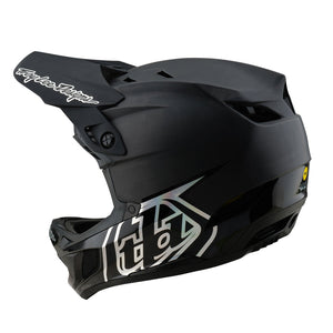 Casco Troy Lee Designs de bicicleta D4 carbon stealth negro - procircuit
