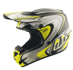 CASCO TROY LEE GP PRO CROSSOVER GRAY / FLO YELLOW - procircuit