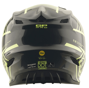 CASCO TROY LEE GP PRO CROSSOVER GRAY / FLO YELLOW - procircuit