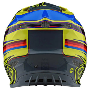 CASCO TROY LEE SE4 ECE COMPOSITE; SPEED YELLOW / GRAY - procircuitcl