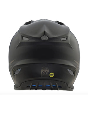 CASCO TROY LEE SE4 ECE POLYACRYLITE MIDNIGHT NIÑO BLACK - procircuitcl