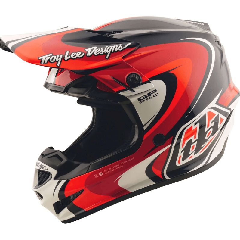 CASCO TROY LEE YOUTH GP PRO CROSSOVER BLACK / RED - procircuit