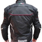 CHAQUETA BENELLI COPER - TEX NEGRO ROJO - procircuitcl