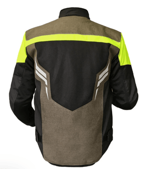 CHAQUETA HEVIK IKARO BROWN YELLOW - procircuit