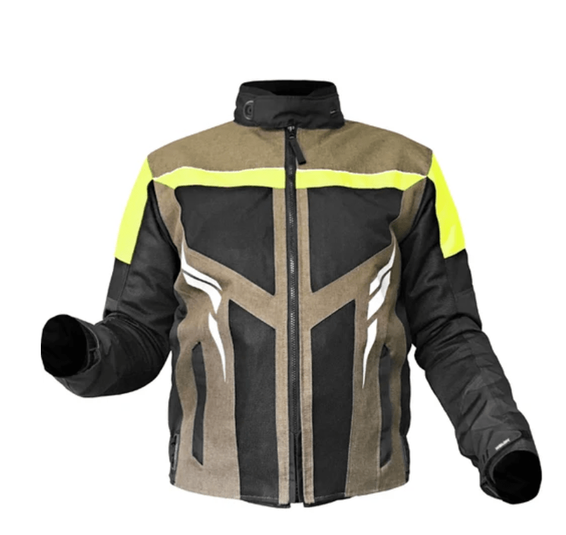 CHAQUETA HEVIK IKARO BROWN YELLOW - procircuit