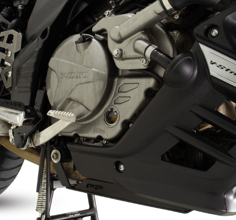 CUBRE CARTER PLASTICO ORIGINAL VSTROM 650 AT - XT - procircuitcl