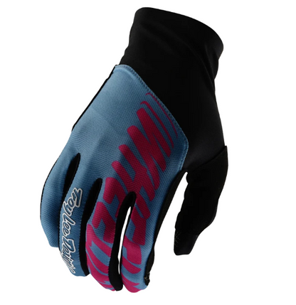 Guantes Troy Lee Desing Flowline Peace - up Cobalt