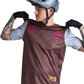 Polera Troy Lee Desing Flowline SS Flipped Chocolate