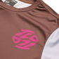 Polera Troy Lee Desing Flowline SS Flipped Chocolate