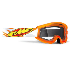 FMF POWER CORE GOOGLE ASSAULT GREY CLEAR LENS - procircuit