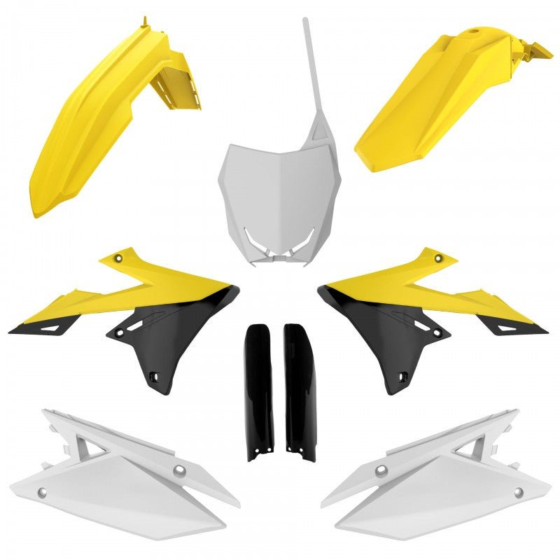 Repuesto Polisport full kit platicos Suzuki RMZ 450 (2018-25)