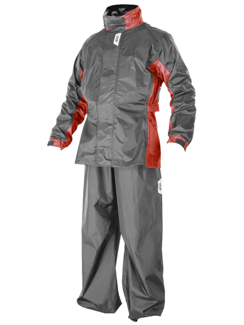 Givi Traje De Agua RRS07 Gris / Rojo - procircuitcl