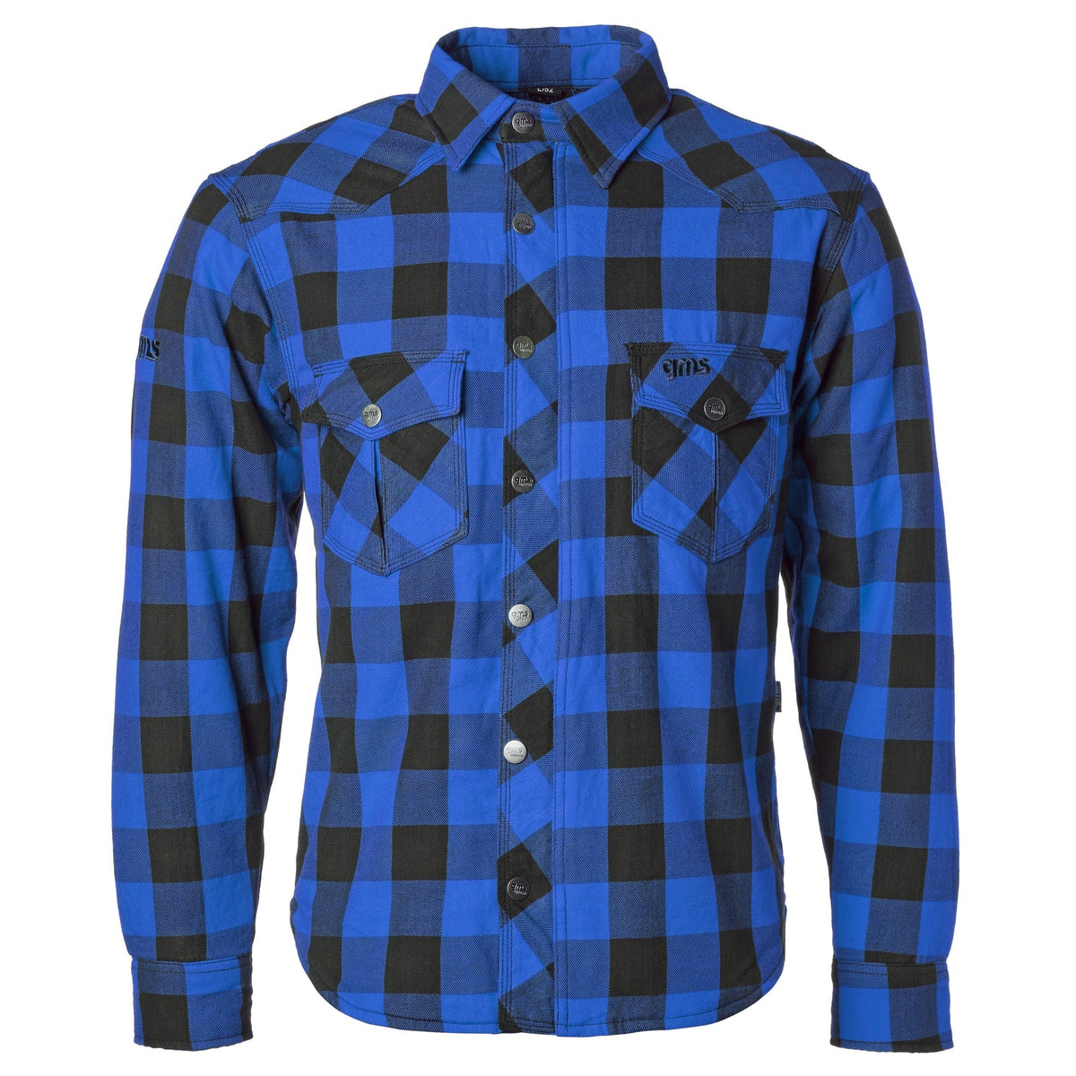 Chaqueta GMS jaguar azul de moto