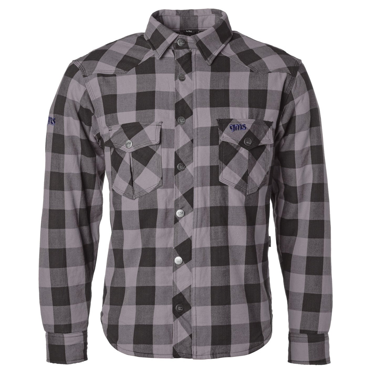 GMS Chaqueta de Moto Jaguar Negra Gri - procircuitcl