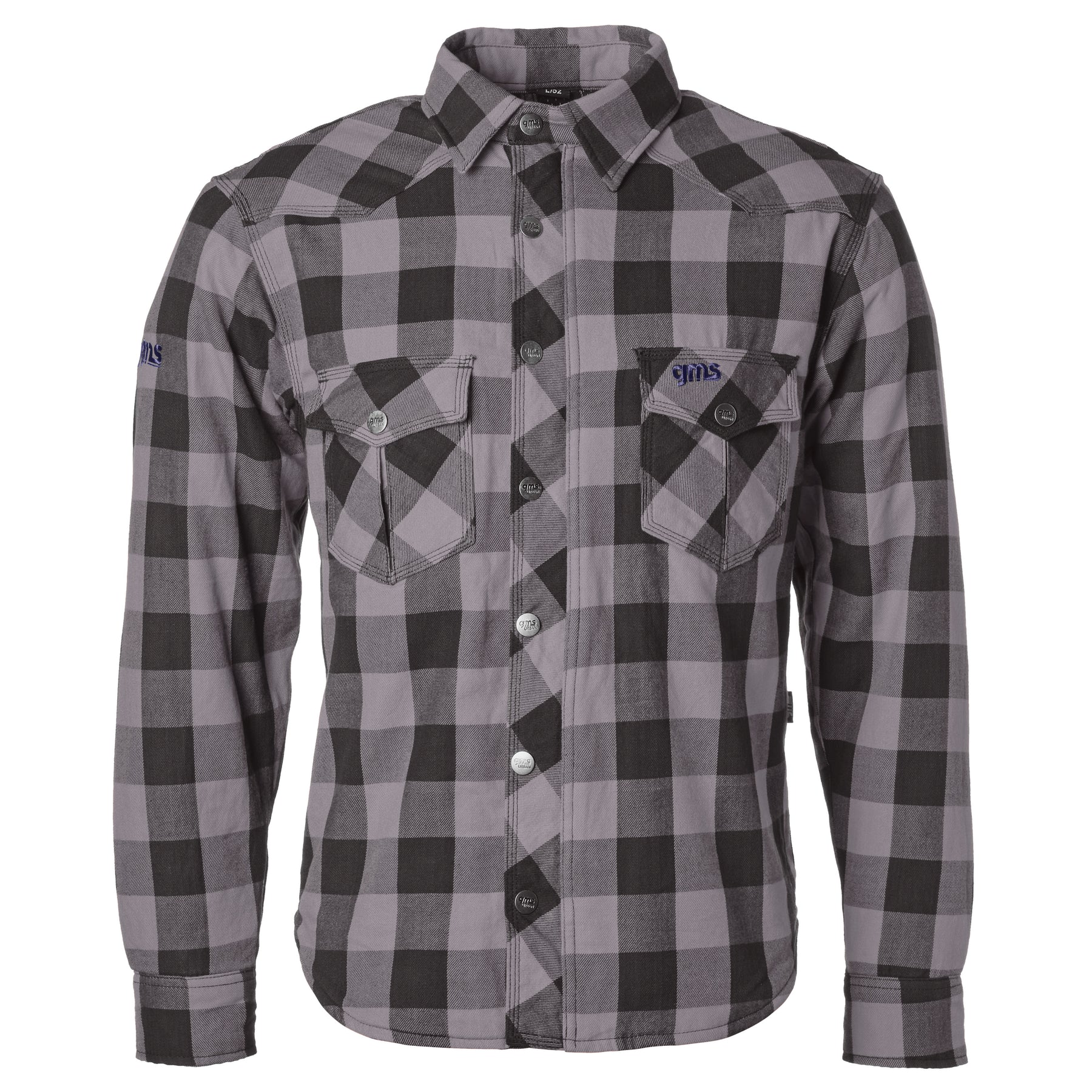 GMS Chaqueta de Moto Jaguar Negra Gri - procircuitcl