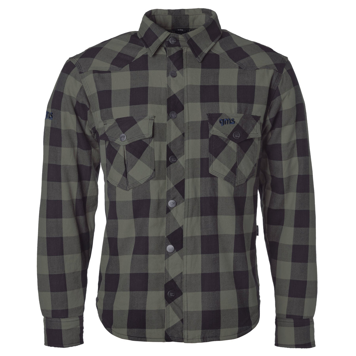 Chaqueta GMS jaguar verde de moto