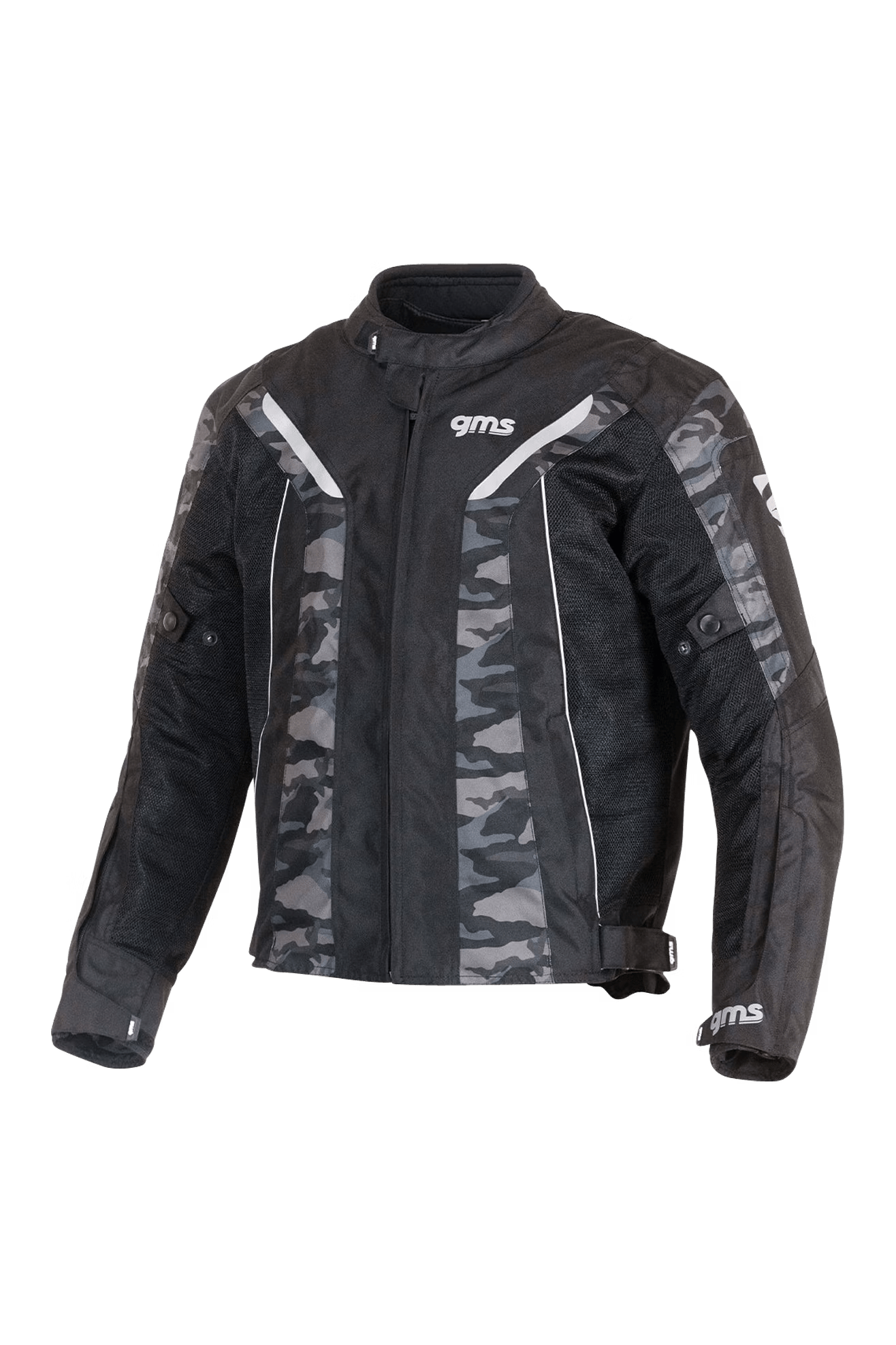 GMS Mesh Blouson Ventura Jacket Camo - Black - procircuitcl
