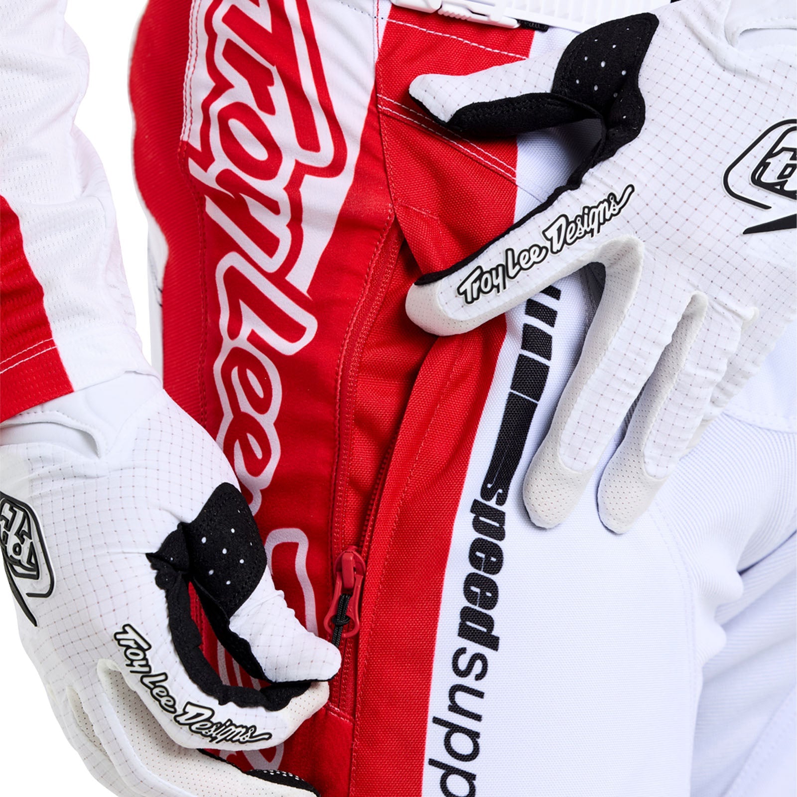 GP PRO PANTALON FRAMES BLANCO/ROJO - procircuitcl