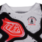 GP PRO POLERA NIÑO MEMBRANE BLANCO/ROJO - procircuitcl