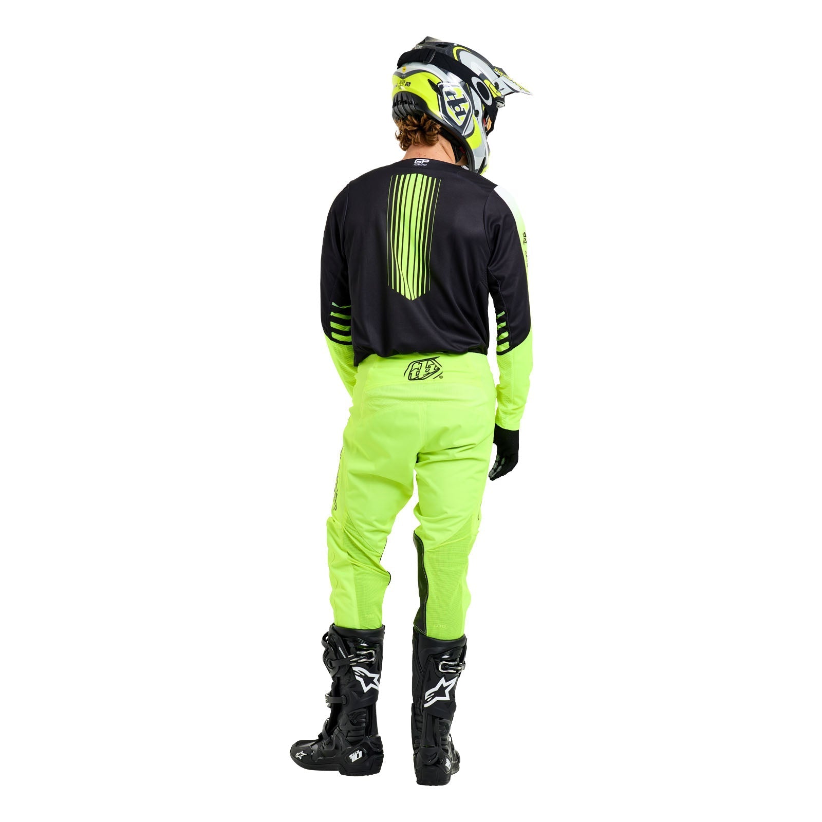 GP PRO POLERA SEGMENT NEGRO/AMARILLO - procircuitcl