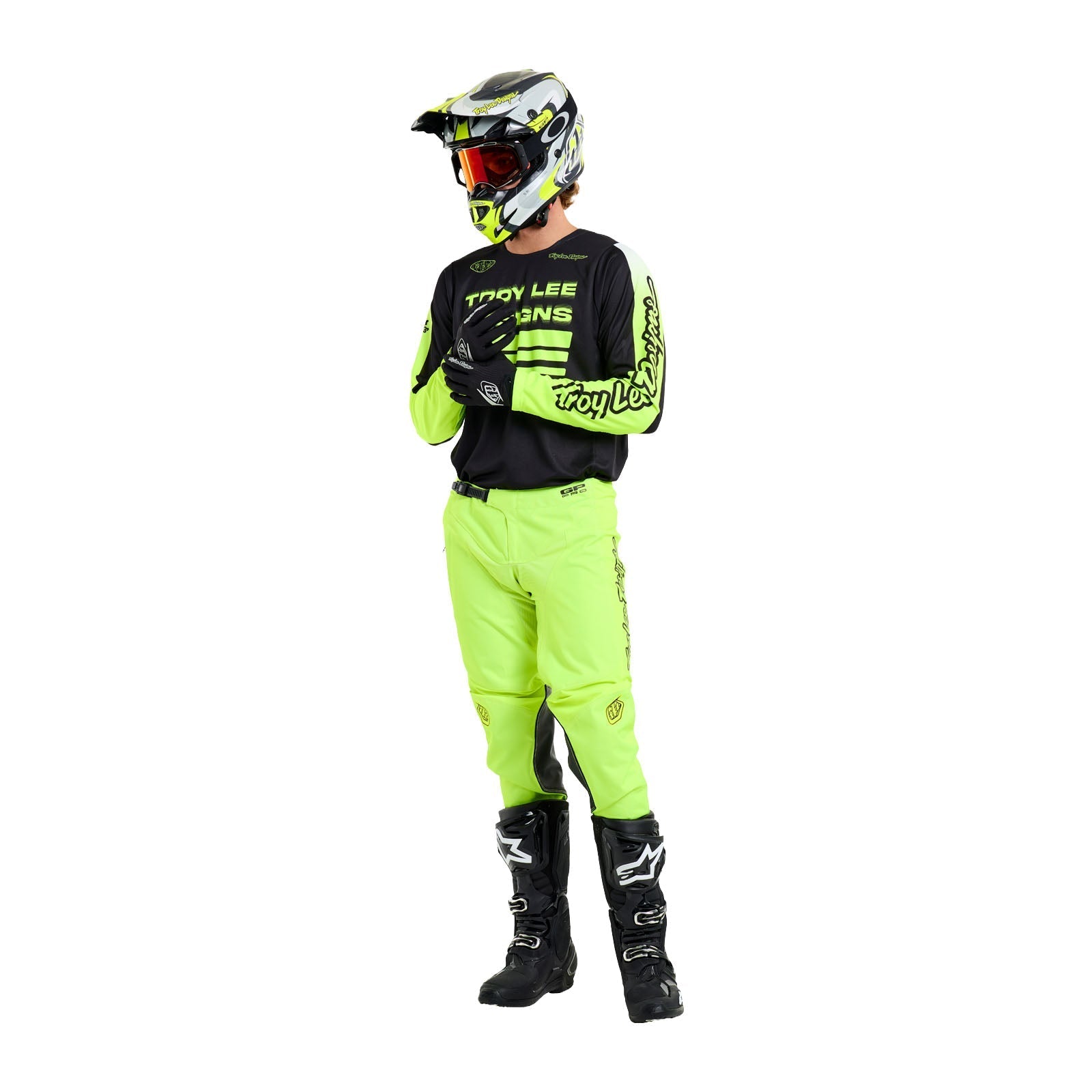 GP PRO POLERA SEGMENT NEGRO/AMARILLO - procircuitcl