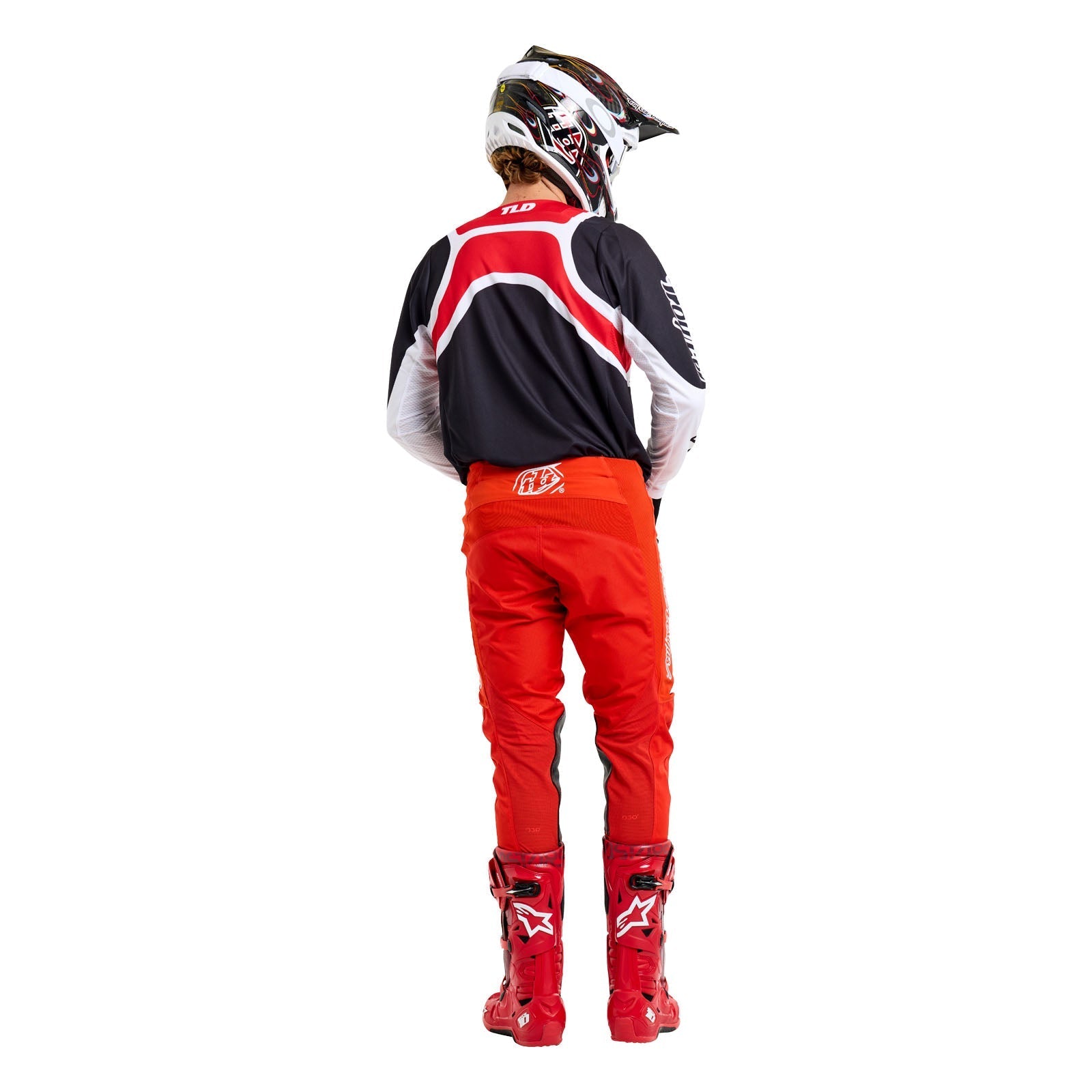 GP PRO POLERA SWERVE NEGRO/ROJO - procircuitcl