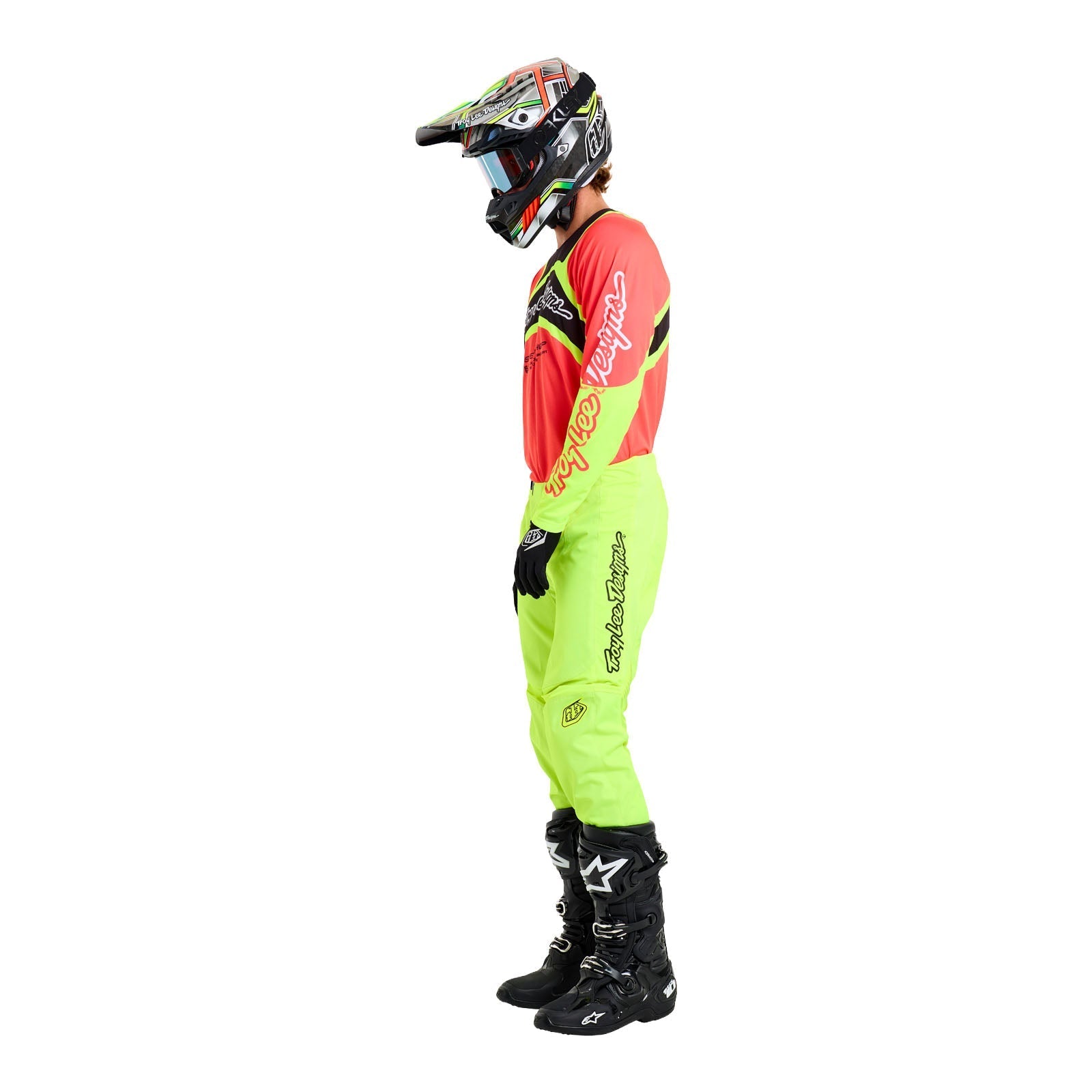 GP PRO POLERA SWERVE ROJO/AMARILLO - procircuitcl