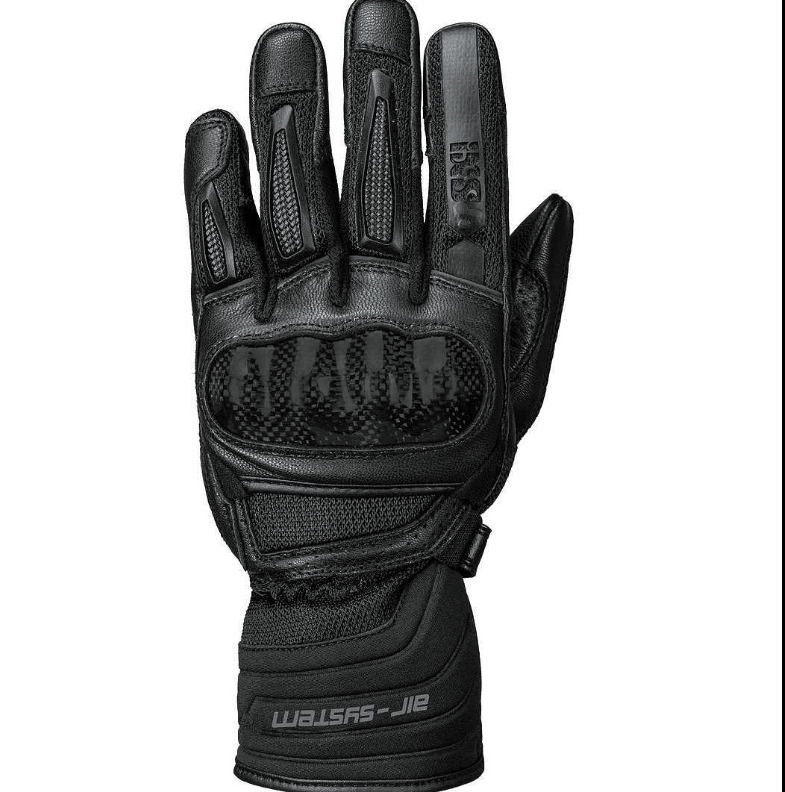 Guante IXS Sport Carbon Mesh 4.0 Negro